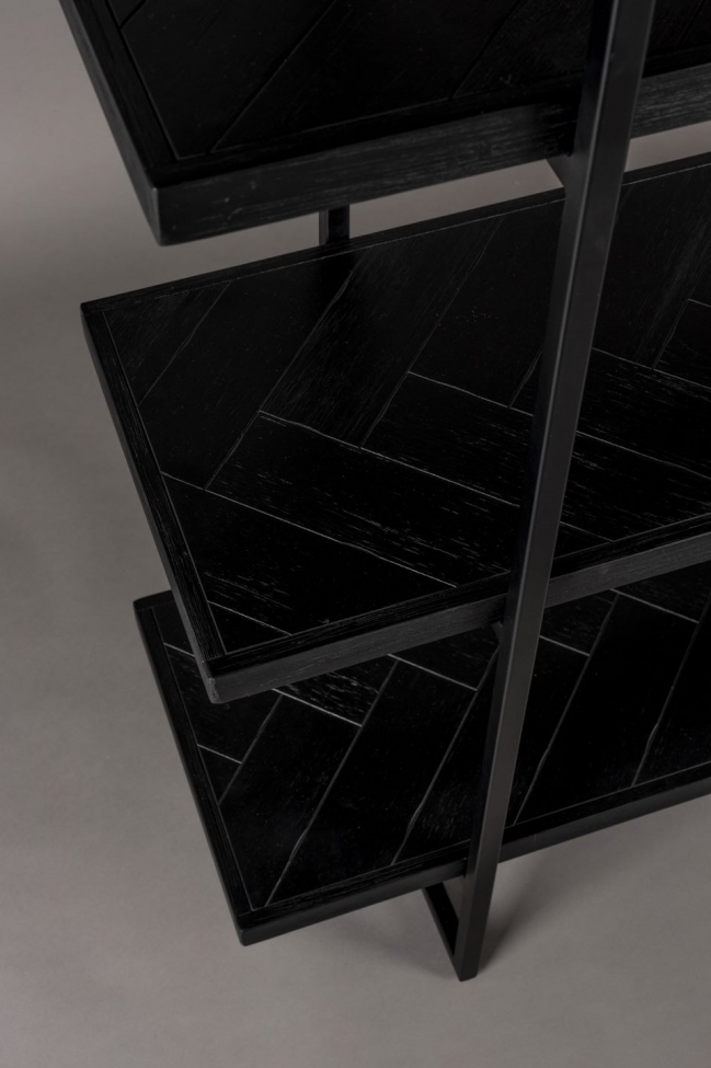 Könyvespolc 'Class' - Fekete