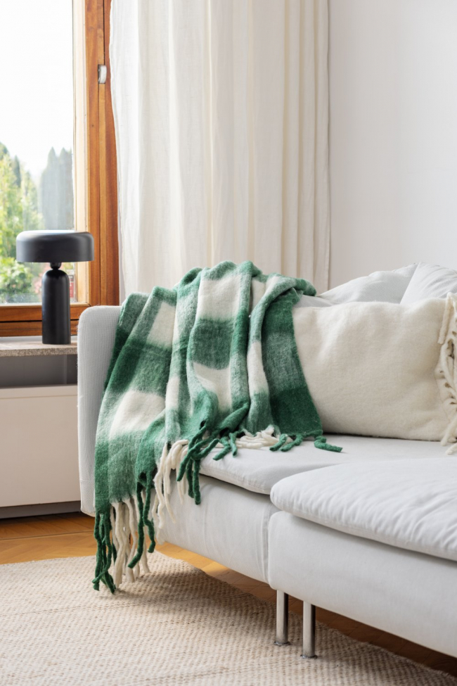 Pléd 'Phoebe' 130x170cm - Zöld