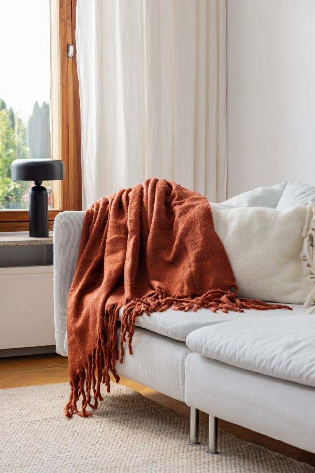 Kockás kockás 'Samantha' 130x170cm - Réz