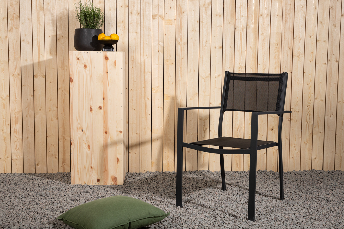 Étkezőszék 'Charlotte' - Fekete