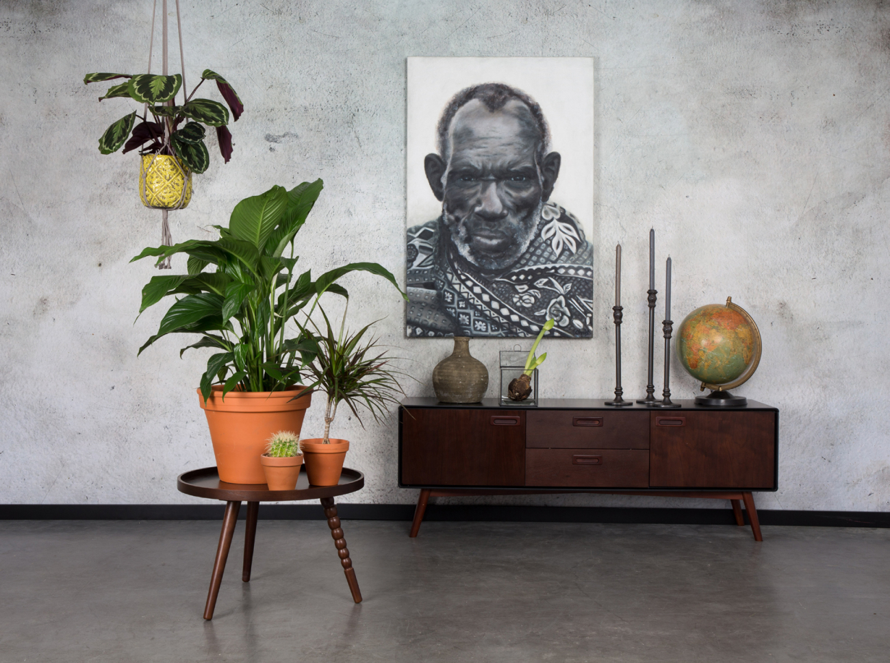 Komód 'Juju' Alacsony - Dió