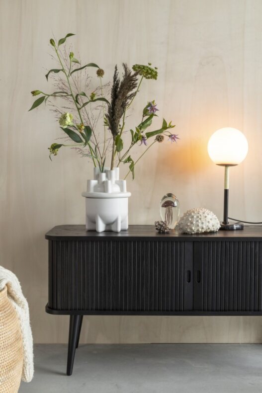 TV-állvány 'Barbier' - Fekete