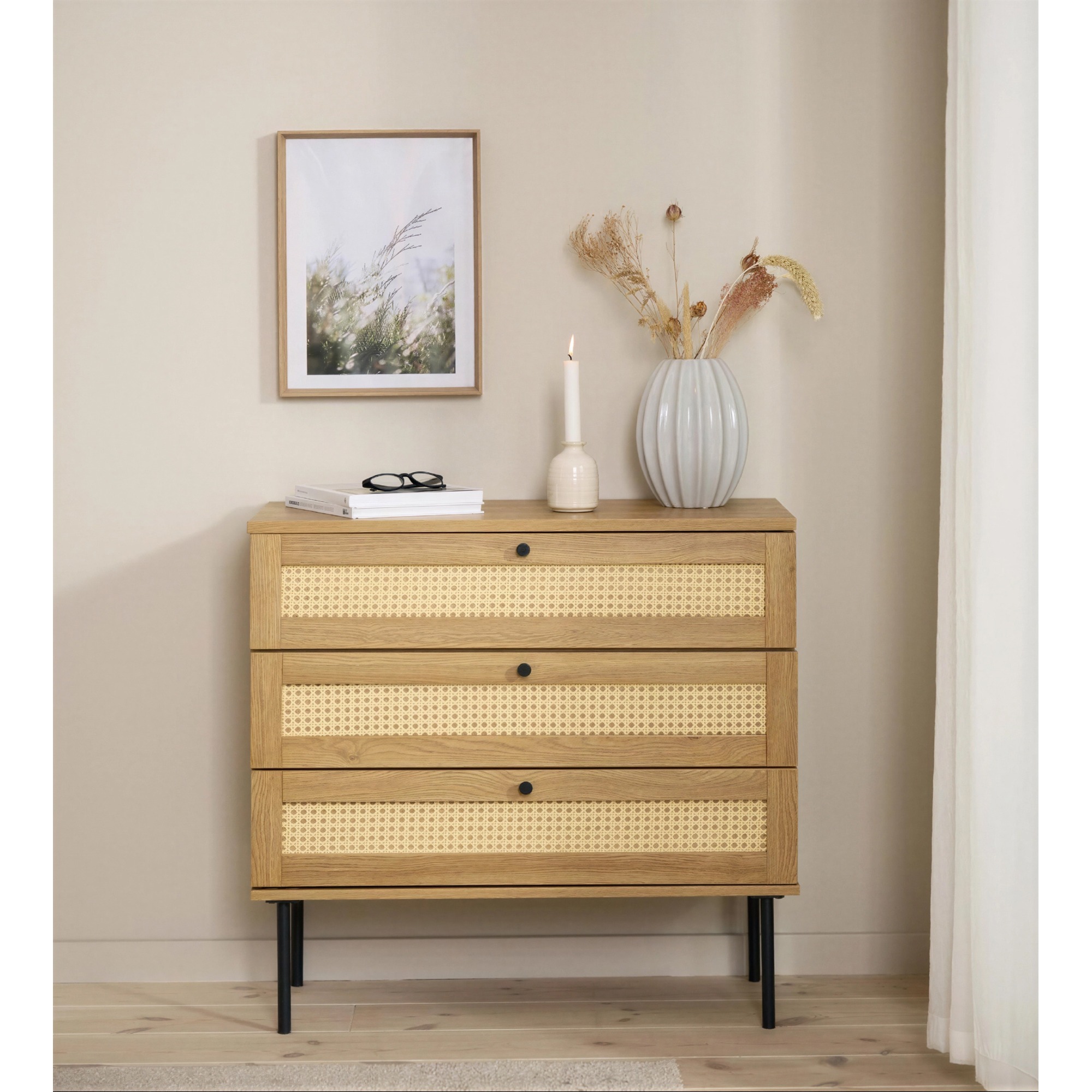 Byrå 'Taormina' 75cm - Természetes