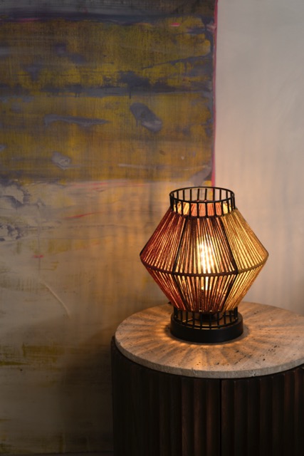 Asztali lámpa 'Rope' 30x30 - Többszínű