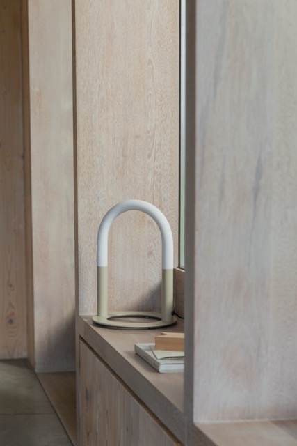 Asztali lámpa 'Arch' 25x25 - Bézs