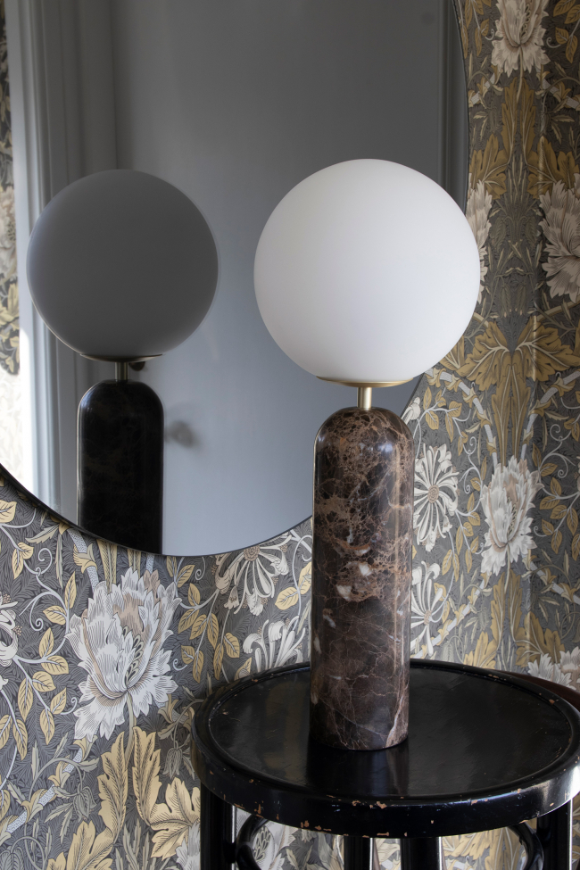 Asztali lámpa 'Torrano' - Barna