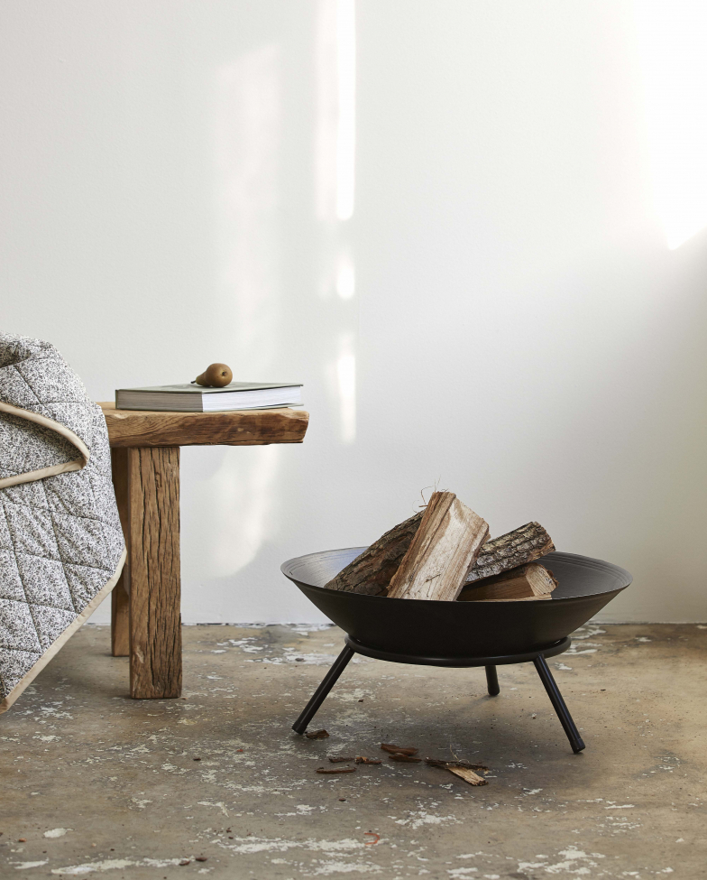 Kandalló 'Aster' - Fekete