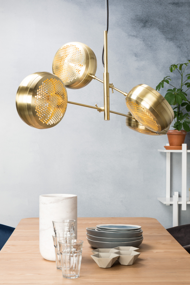 Lámpa 'Multi' - Sárgaréz