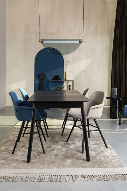 Lámpa 'Rani' 22x74 - Fekete