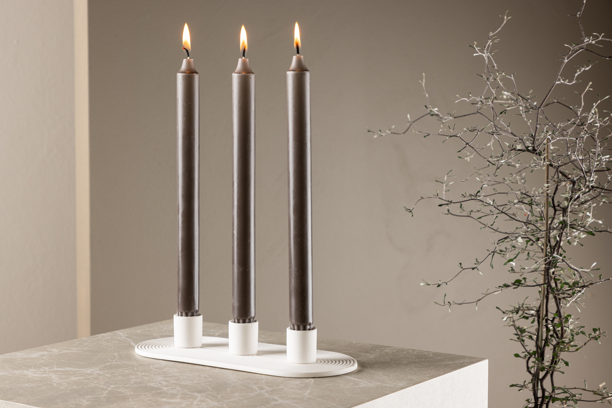 Bronco gyertya - Fehér