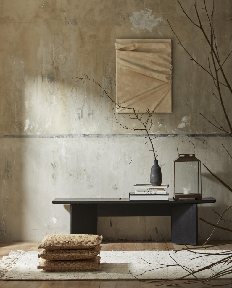 Gyertyatartó 'Bitra' L - Réz/Üveg