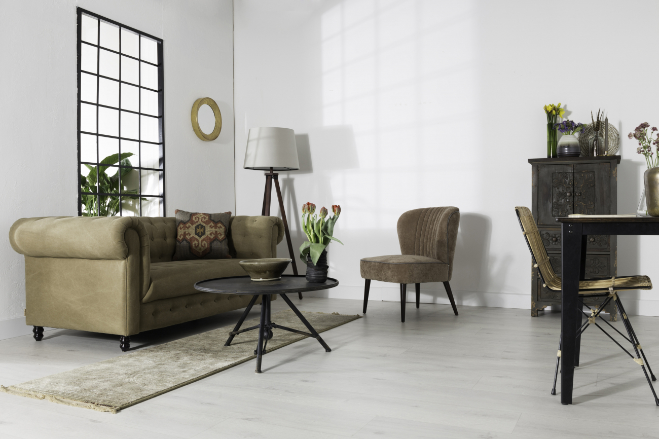 Szőnyeg 'Shisa' 67x245 - Erdő/Bézs