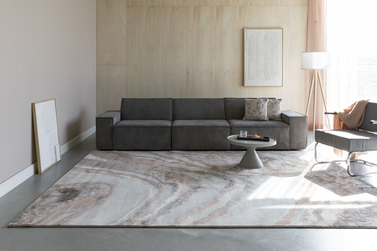 Szőnyeg 'Solar' 200x290cm - Barna