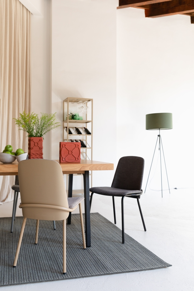 Waves gyapjúszőnyeg 170x240cm - Fekete