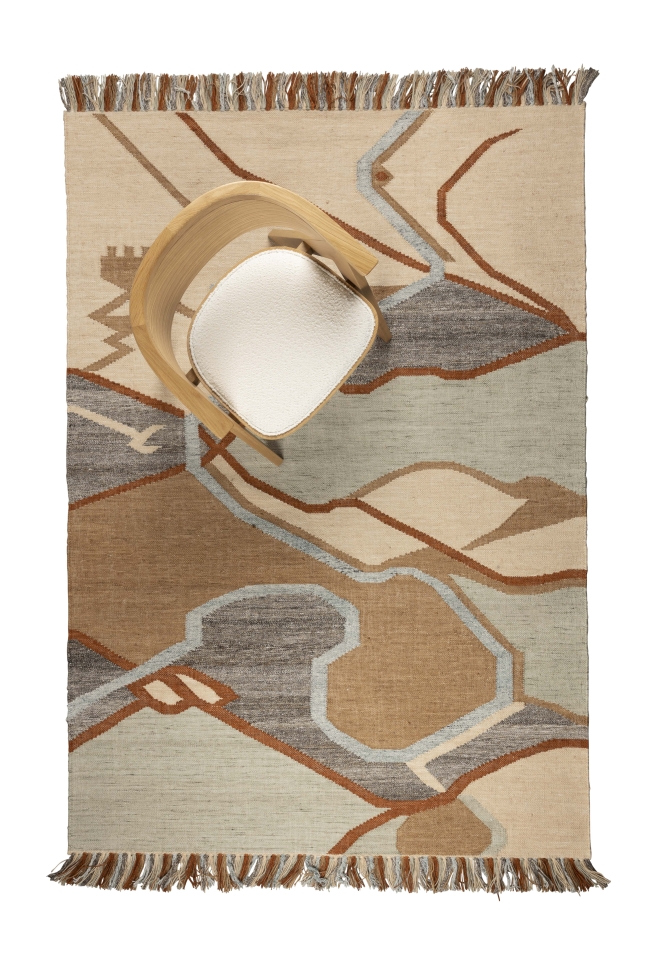 Szőnyeg 'Saigon' 160x230cm - Narancs