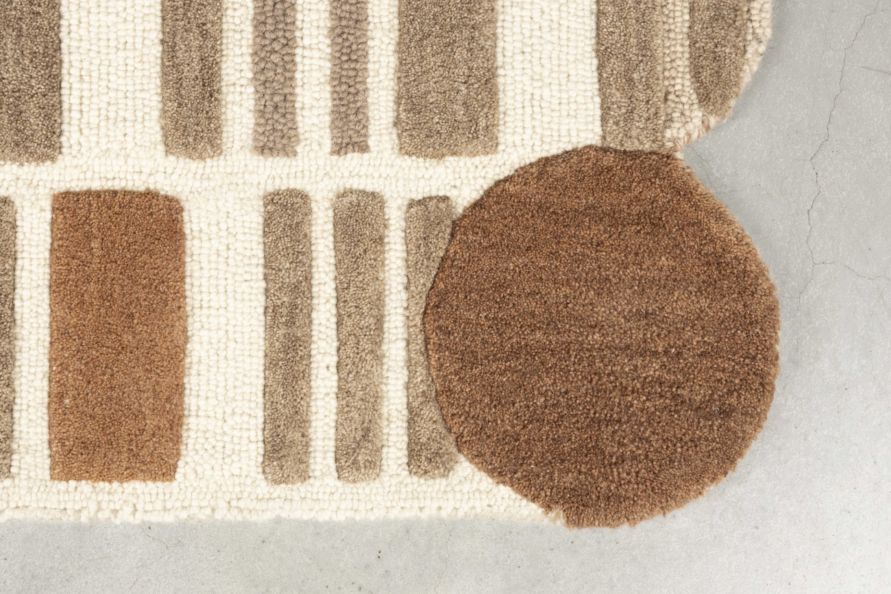 Szőnyeg 'Mundra' 160x230 cm - Bézs