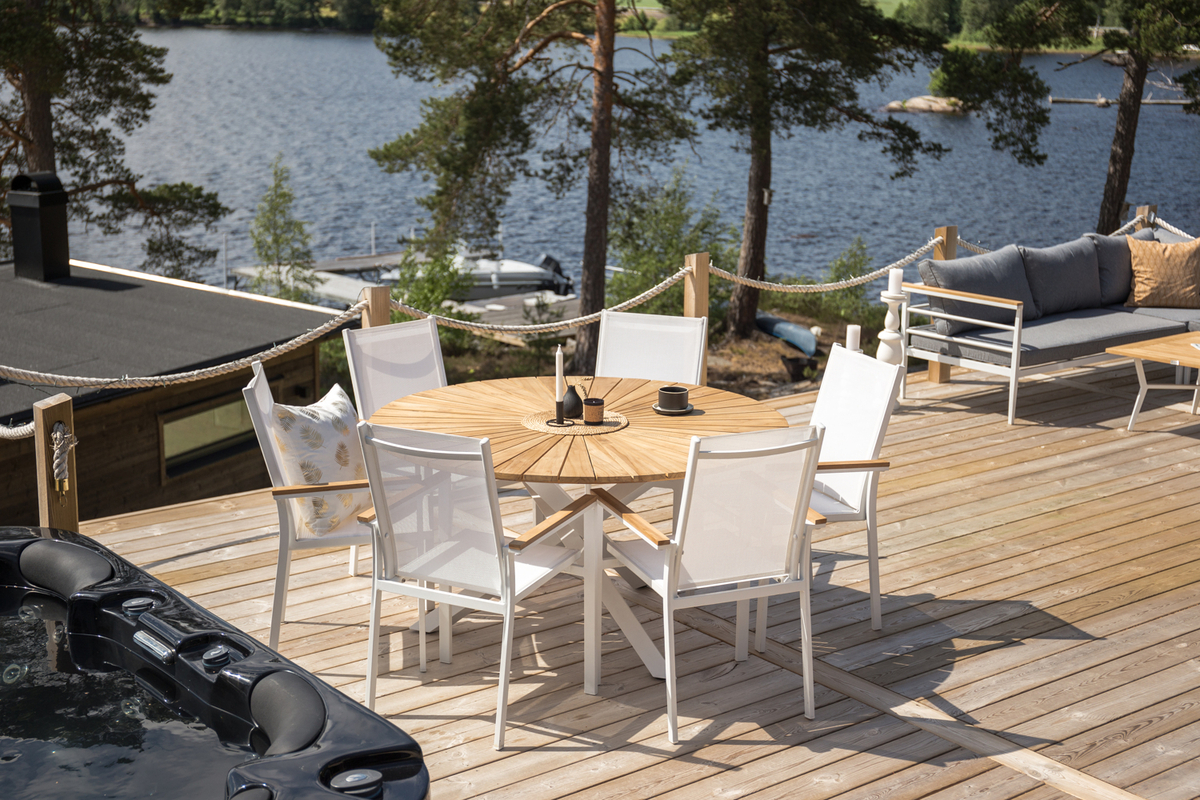 Asztal 'Amalfi' - Természetes