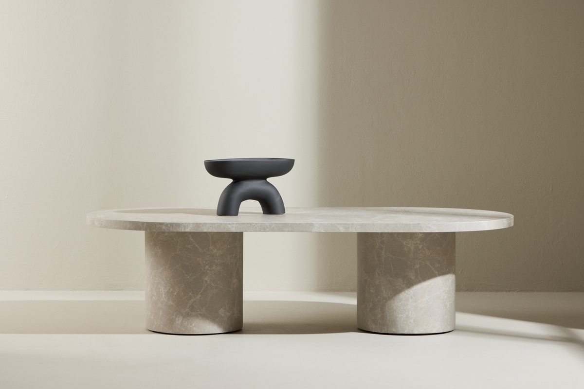 Asztal 'Narvik' 120x60cm - Bézs