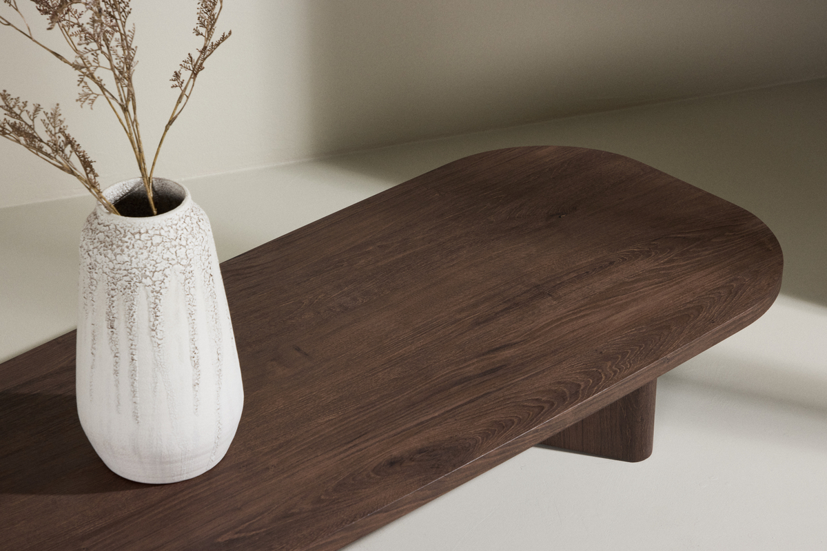 Haga dohányzóasztal 180x55cm - Velúr