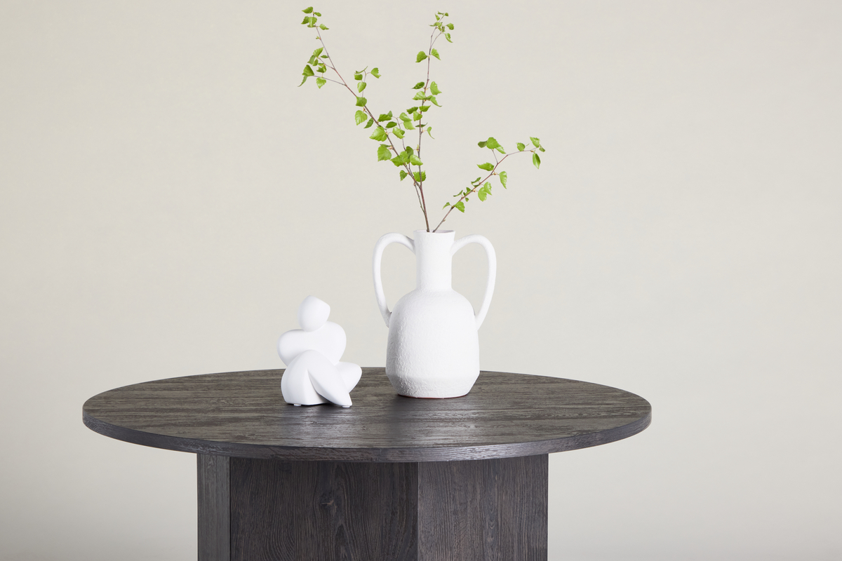 Kávézóasztal 'Björkvik' Kerek 80cm - Fekete