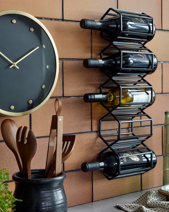 Boroshordó 'Wine' - Vas/Fekete