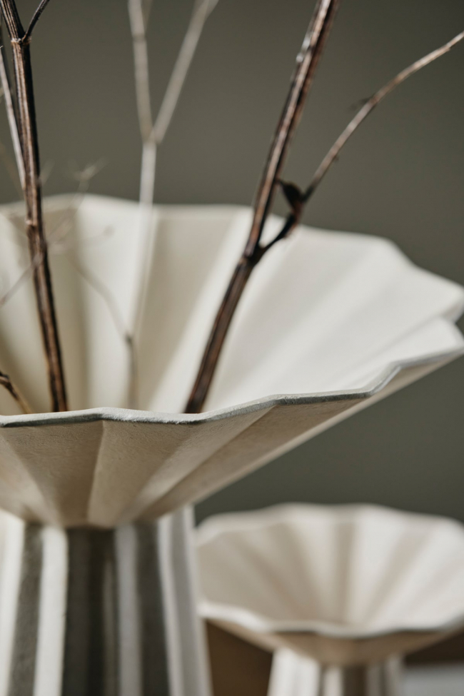 Váz 'Minu' L - Bézs