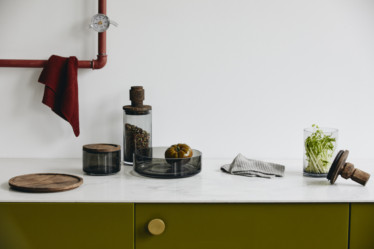 Tároló 'Basil' - Üveg