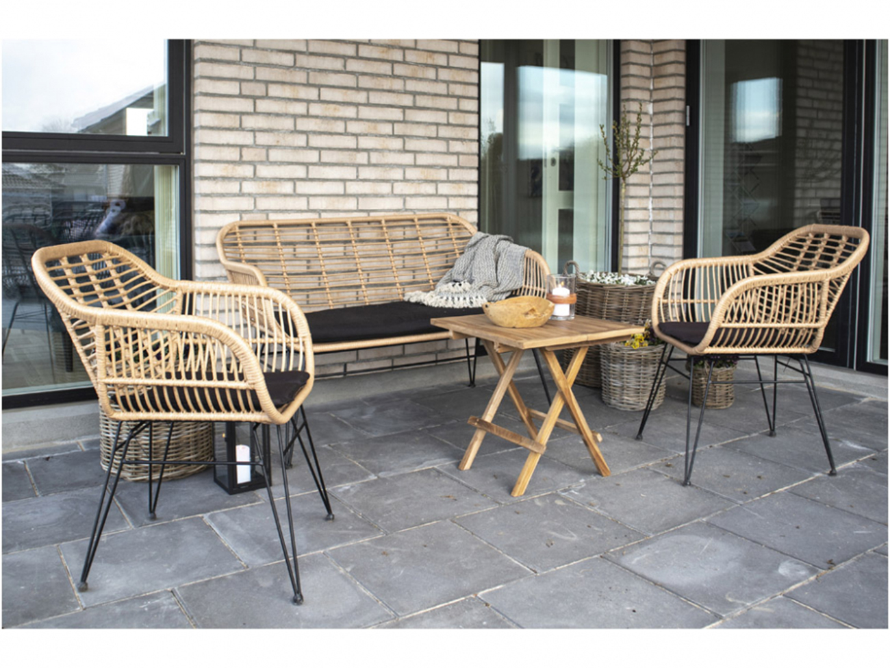 Fotel 'Trieste' - Természetes