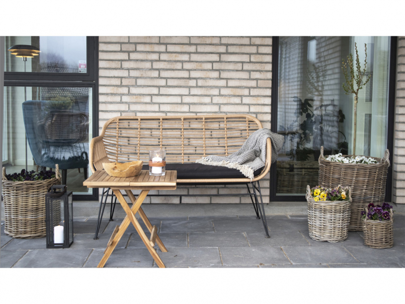 Kanapé 'Trieste' - Természetes