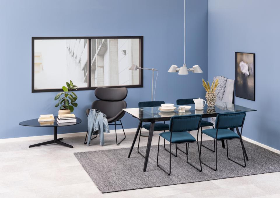 Fotel 'Hushum' 90cm - Fekete