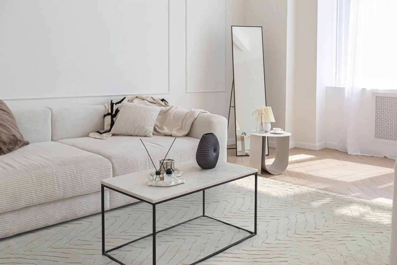 Szőnyeg 'Wren' 200x290cm - Fehér