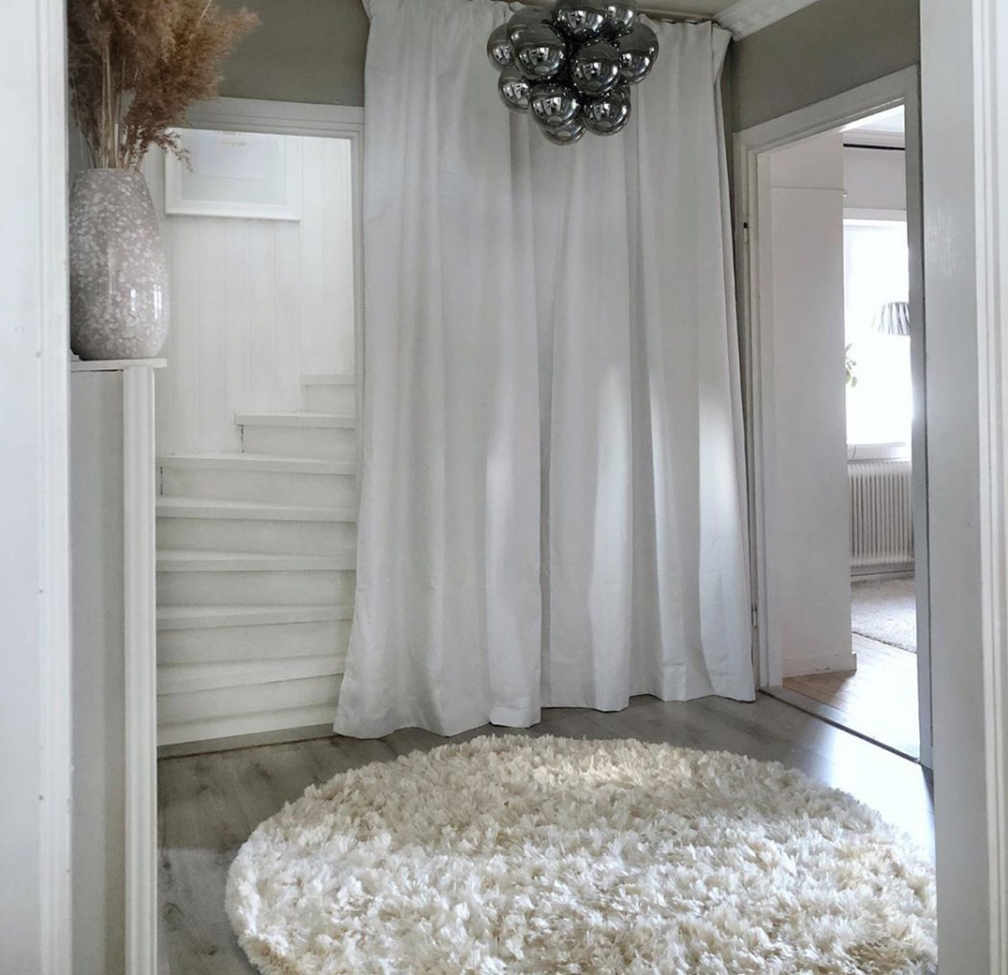 Kerek szőnyeg 'Janjira' 300cm - Offwhite