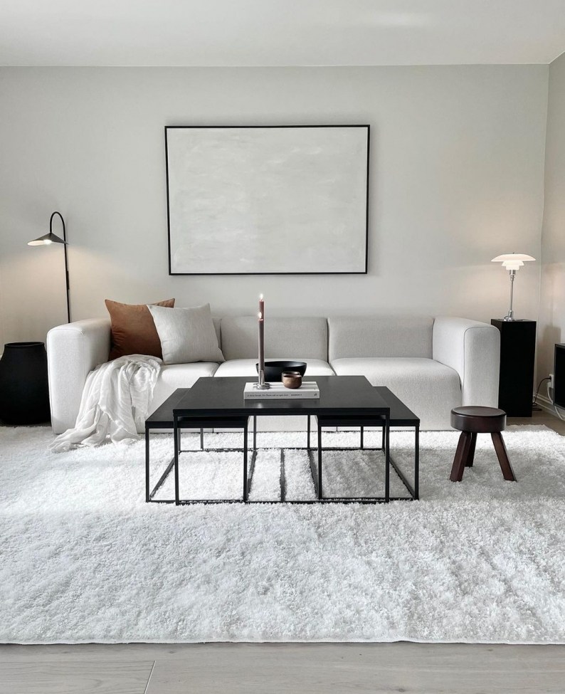 Szőnyeg 'Cosy' 300x400cm - Fehér