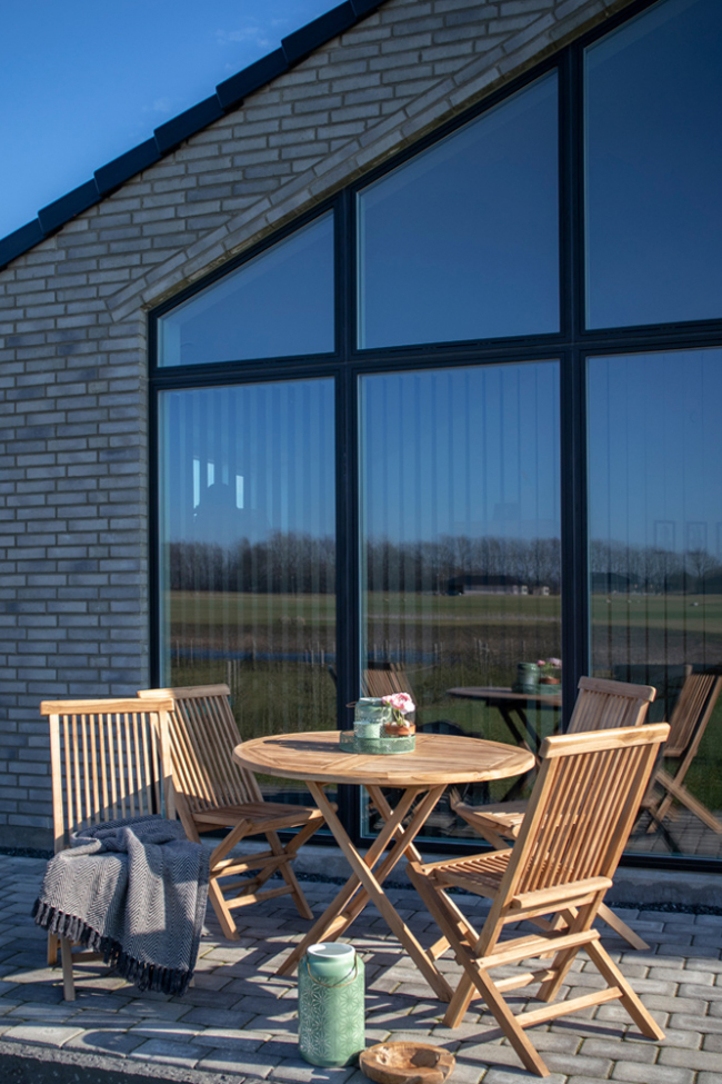 Trädgårdsbord 'Oviedo' Runt 100cm - Tölgy