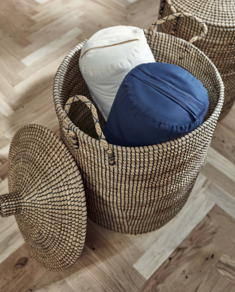 2 db Laudy kosár - Természetes