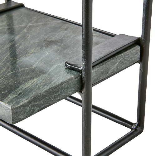 Fali polc 'Milan' - Fekete