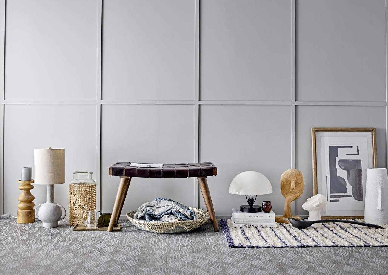 Váz 'Deco' - Fehér/Terrakotta