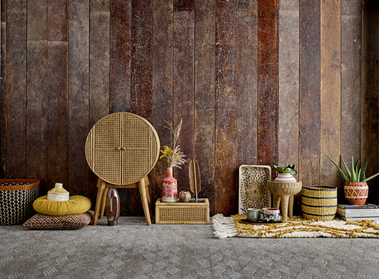 Szekrény 'Otto' - Természetes