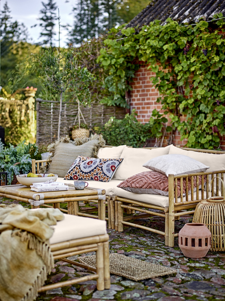 Modul Puff 'Korfu' - Bambusz