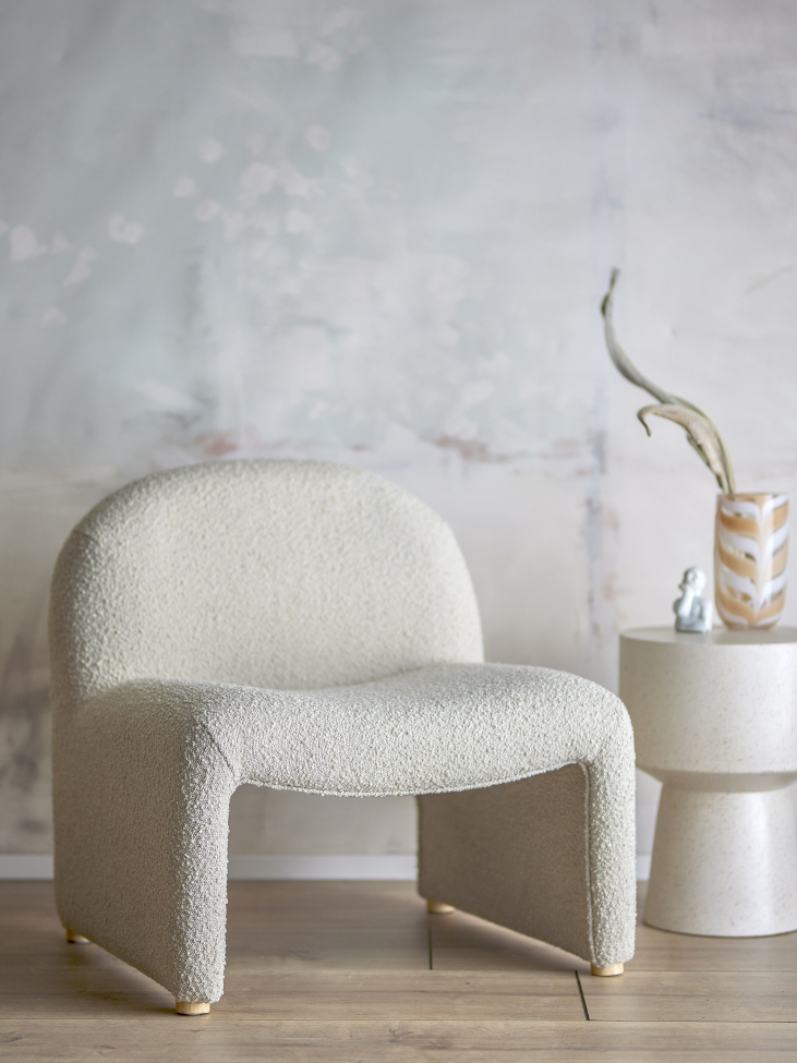 Loungeszék 'Neel' - Természetes