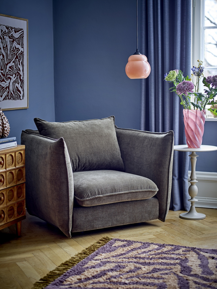 Oldalasztal 'Annan' - Szürke