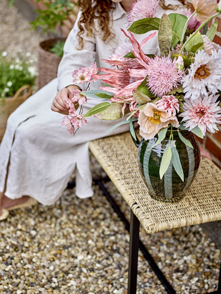 Kerti pad 'Adilly' – Natúr/Rattan