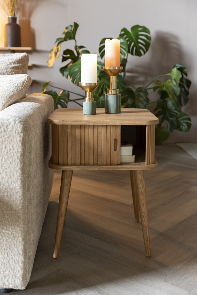 Gyertya tartó 'Glam' - Zöld