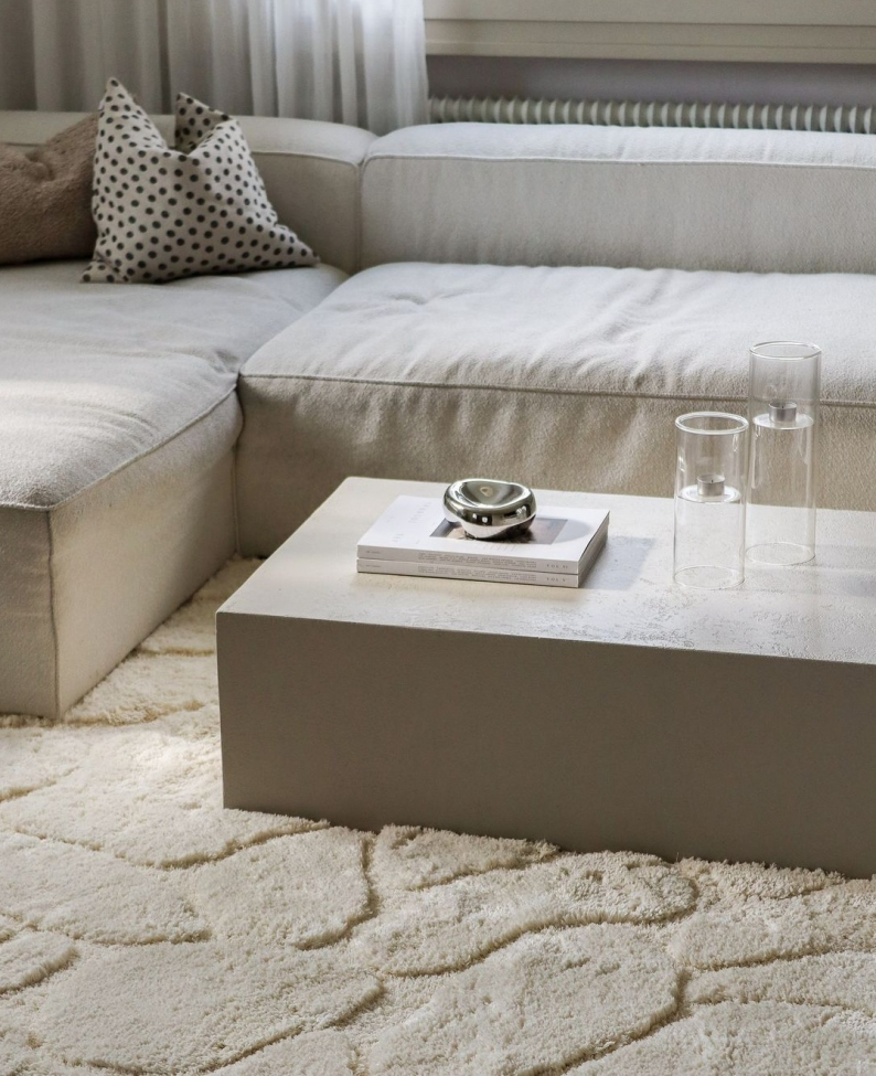 Szőnyeg 'Ada' 120x180cm - Fehér