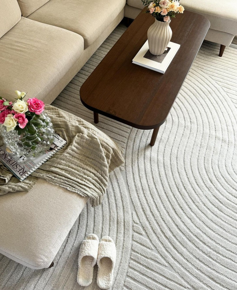 Szőnyeg 'Shaggy Indoor-Outdoor' 280x380cm - Krém