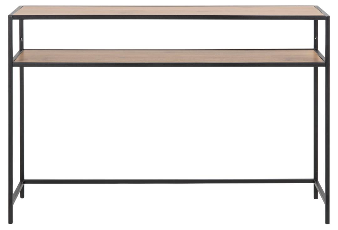 Tálalóasztal 'Hydra' 120cm - Natúr/Fekete