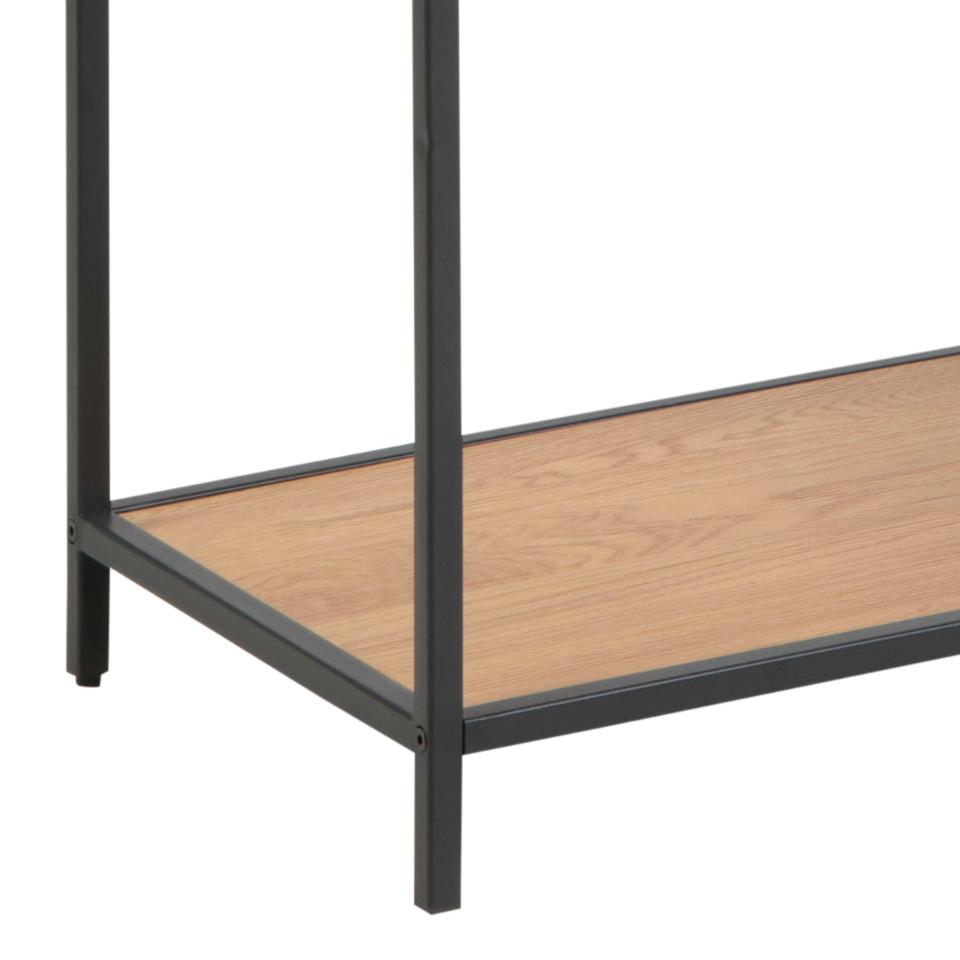 Könyvespolc 'Hydra' 77cm - Fekete