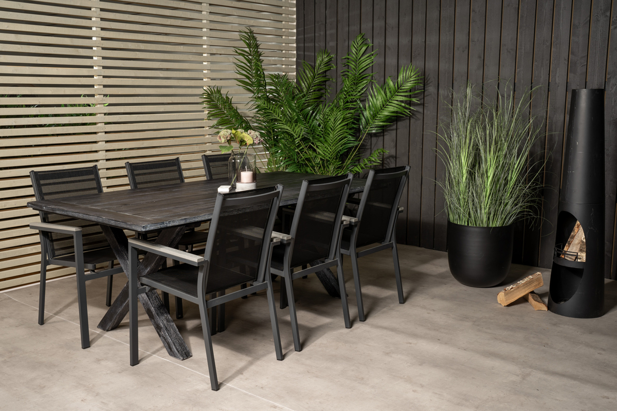 Szék 'Ytterhogdal' - Fekete