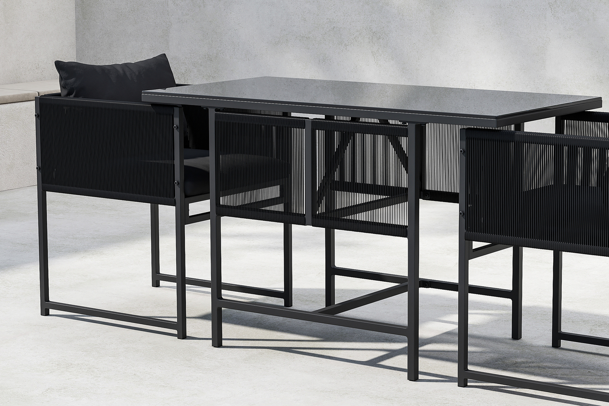 Étkezőcsoport 'Cala' - Fekete