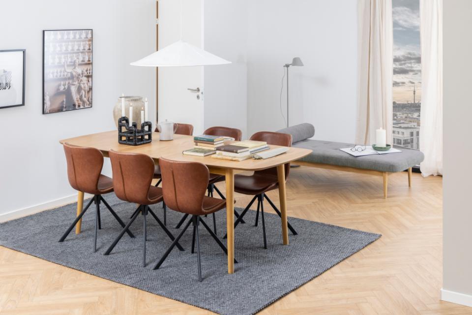 Étkezőasztal 'Vänersborg' 180cm - Természetes